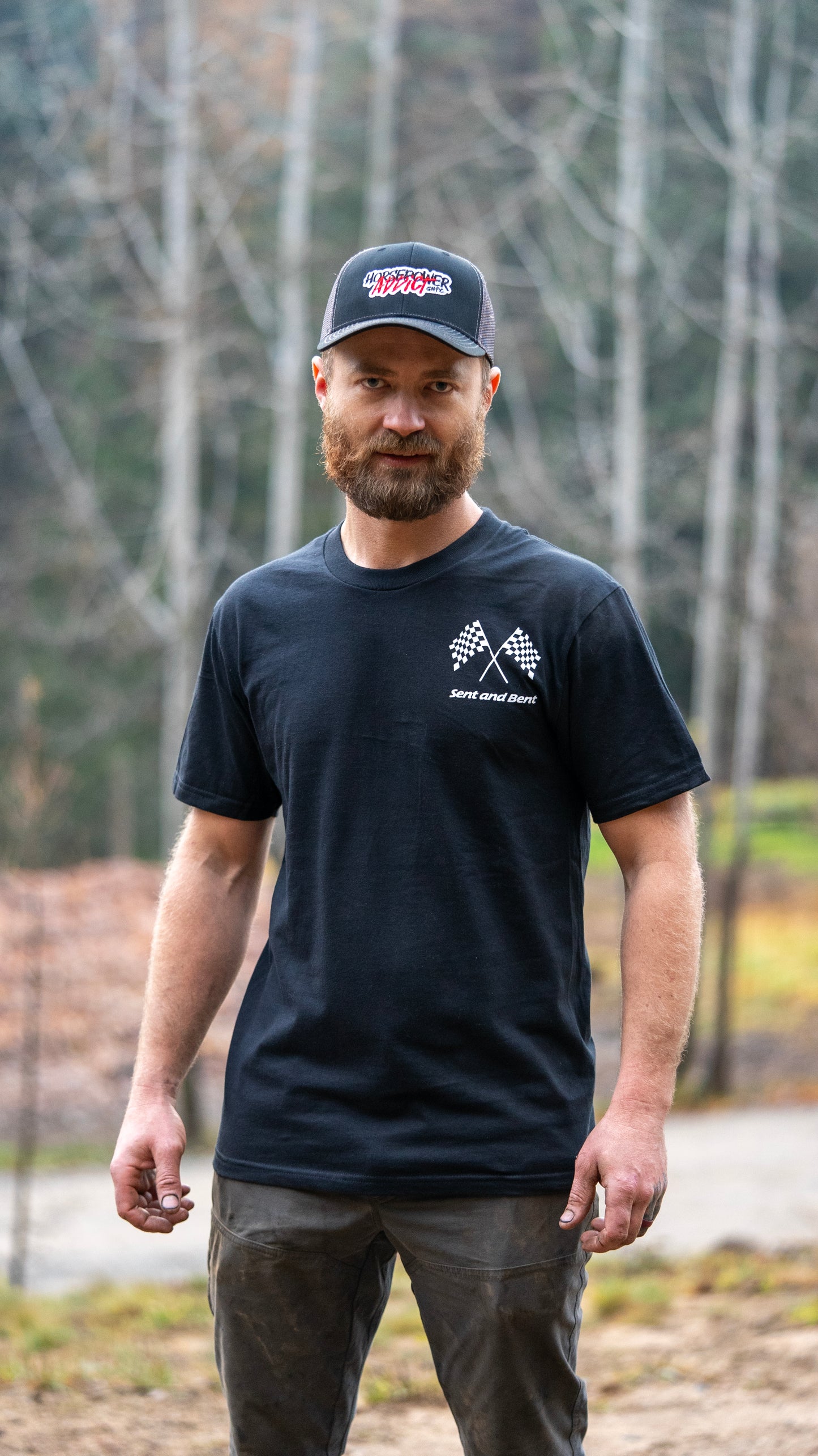 SENT AND BENT RACING TEE