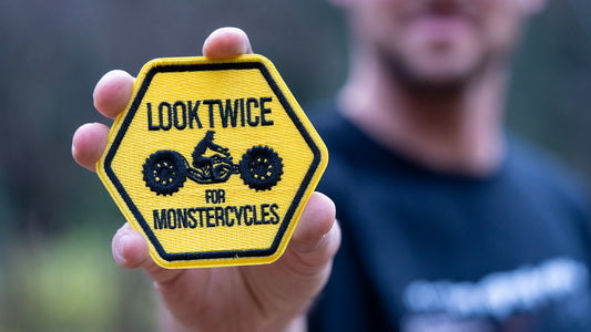 LOOK TWICE WOVEN PATCH