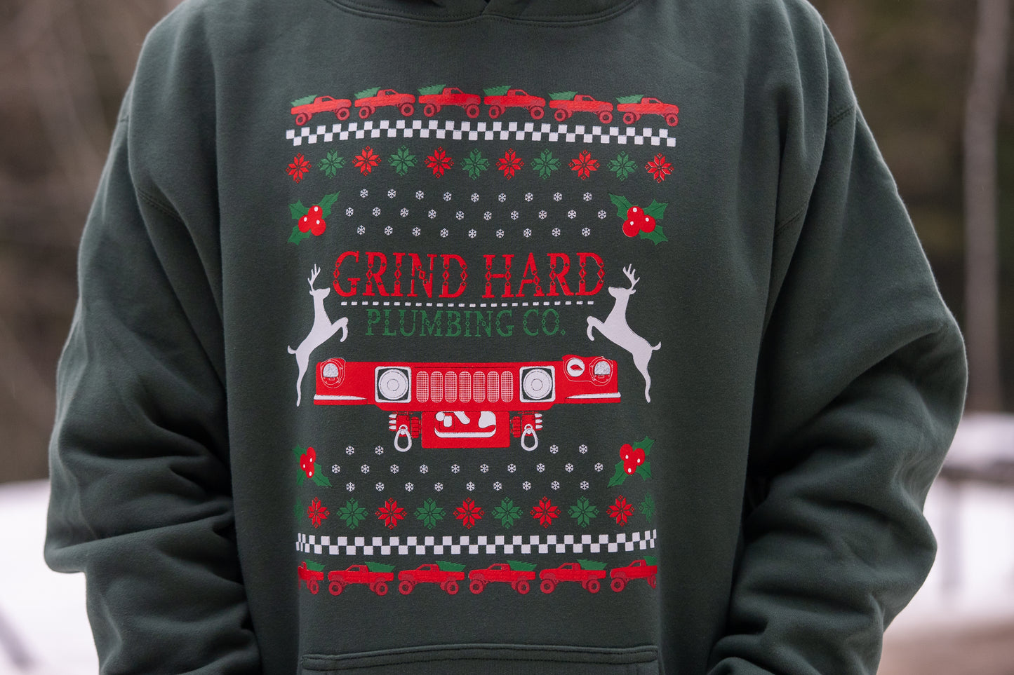UGLY CHRISTMAS HOODIE