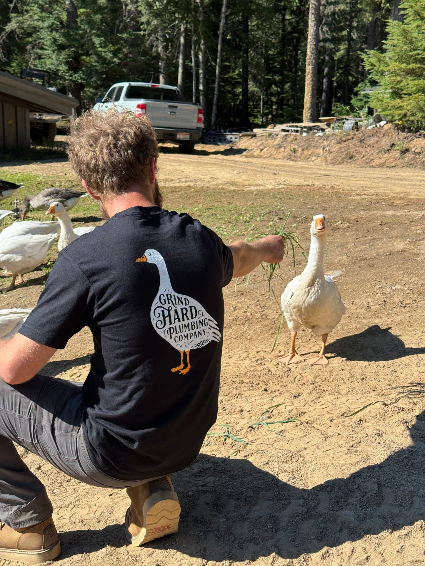 LIMITED EDITION: GRIND HARD GEESE TEE