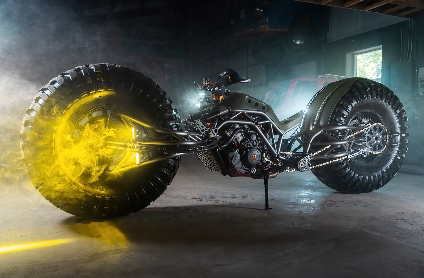 MONSTER CHOPPER WALL POSTER