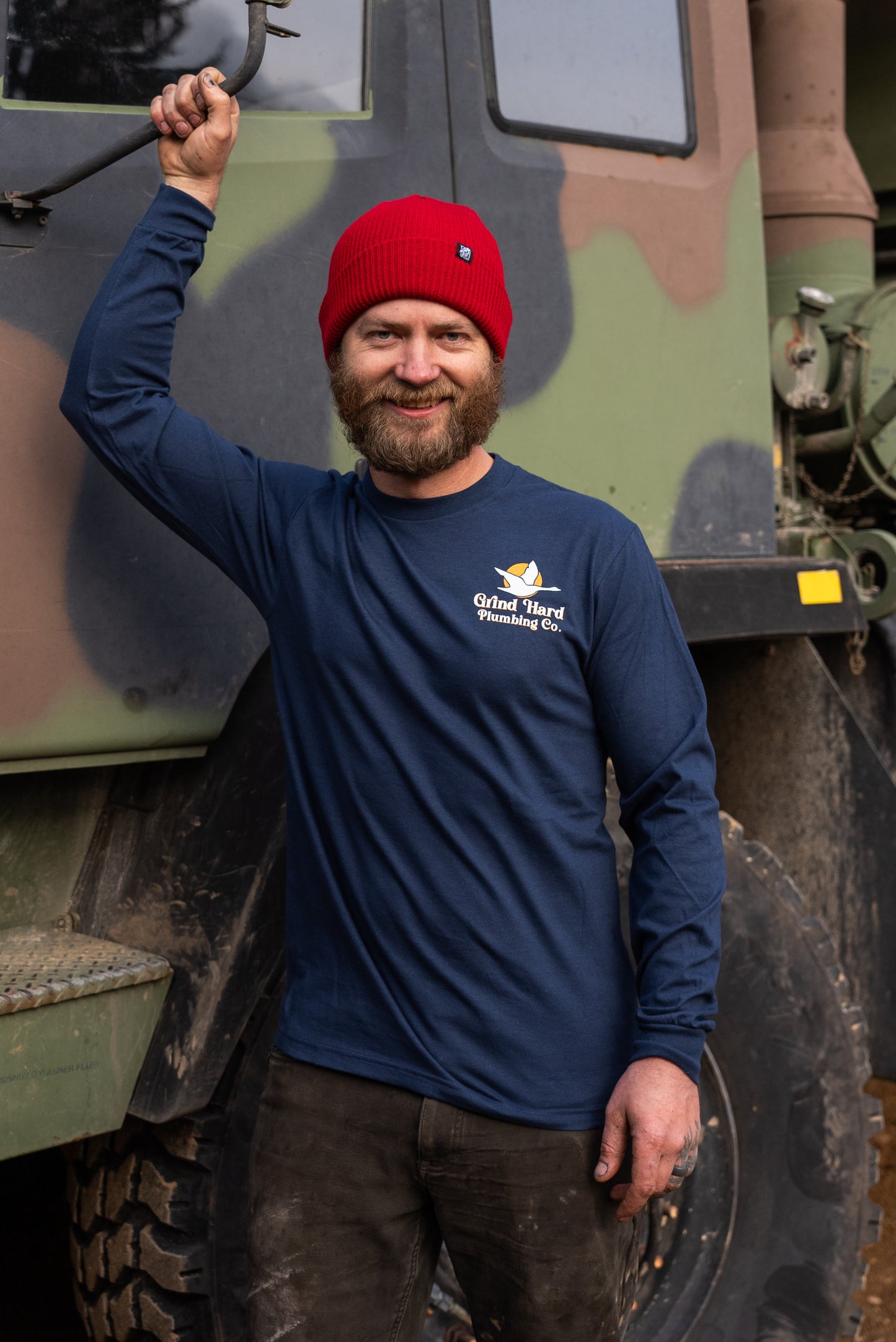 Long Sleeve Geese Shirt