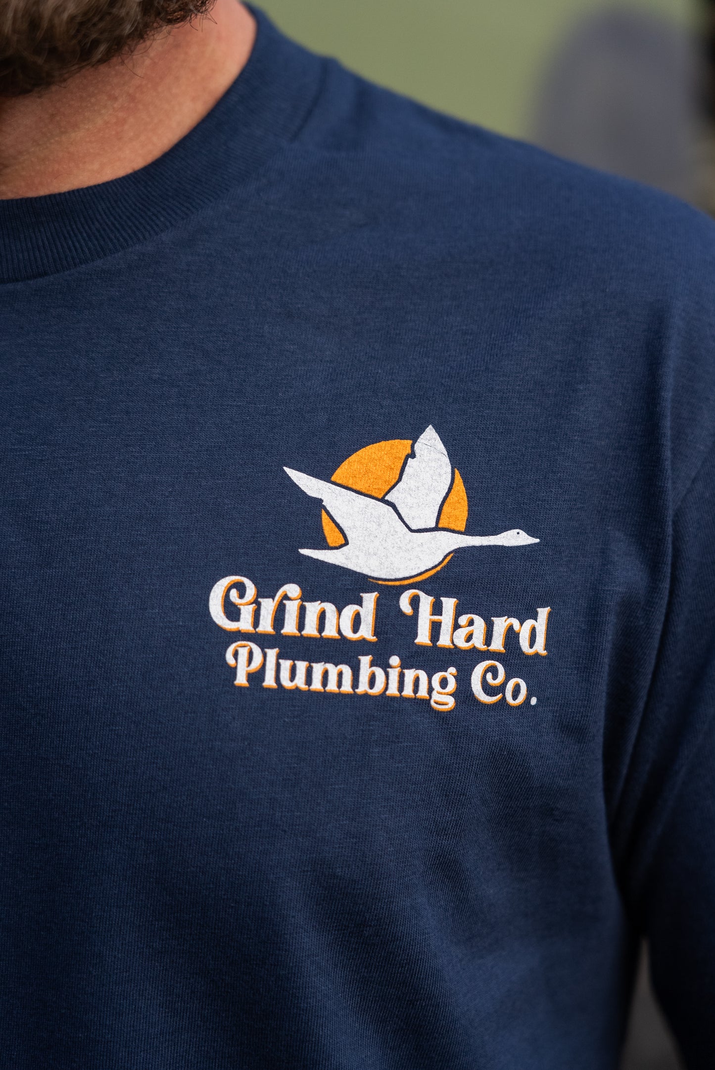 Long Sleeve Geese Shirt