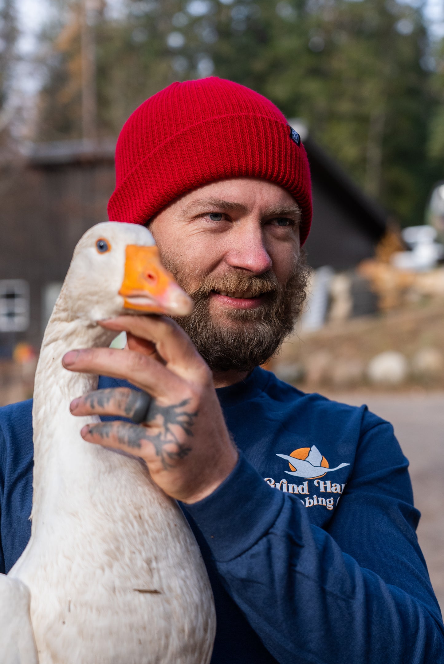 Long Sleeve Geese Shirt