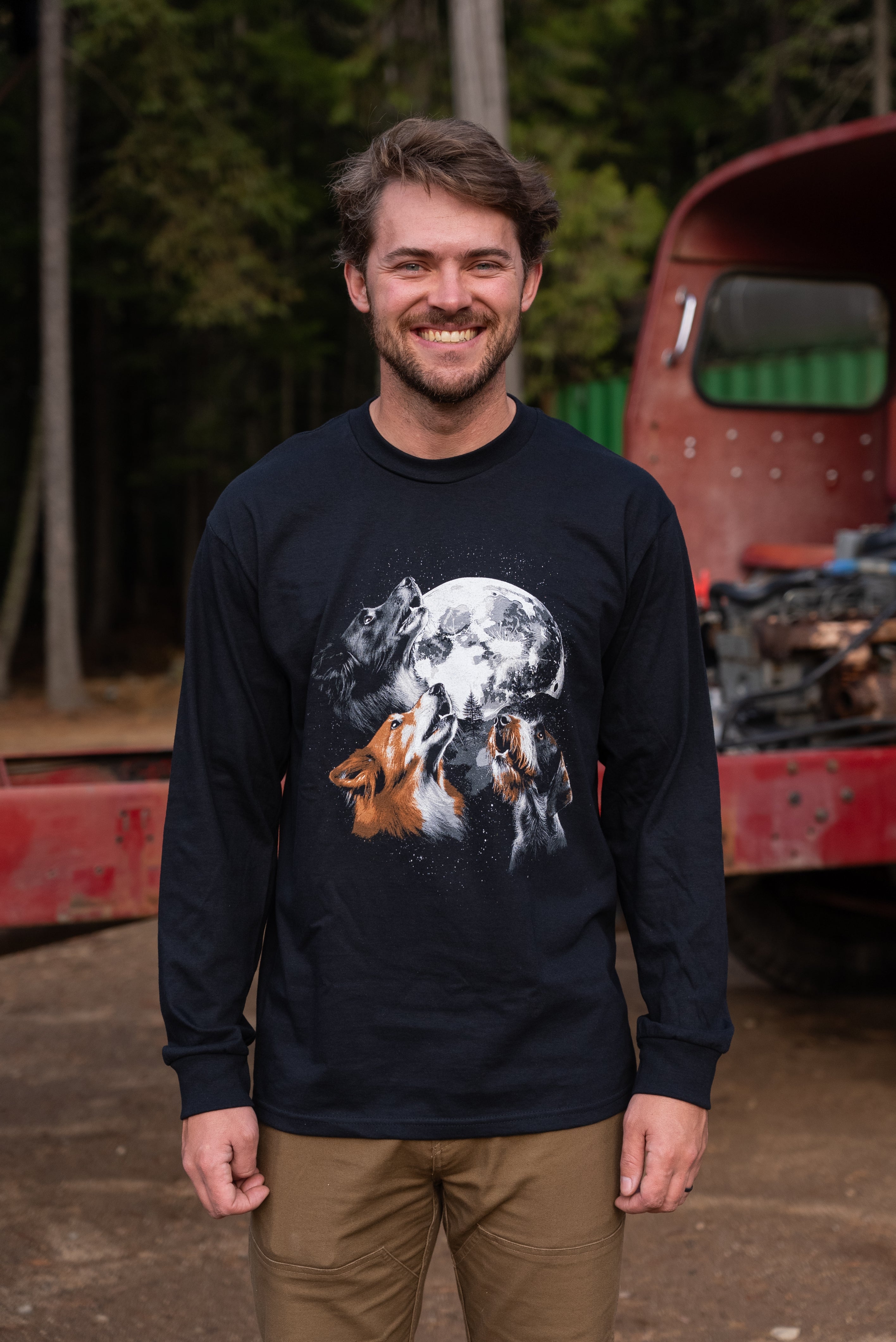 Spirit Dogs Long Sleeve – Grind Hard Plumbing Co