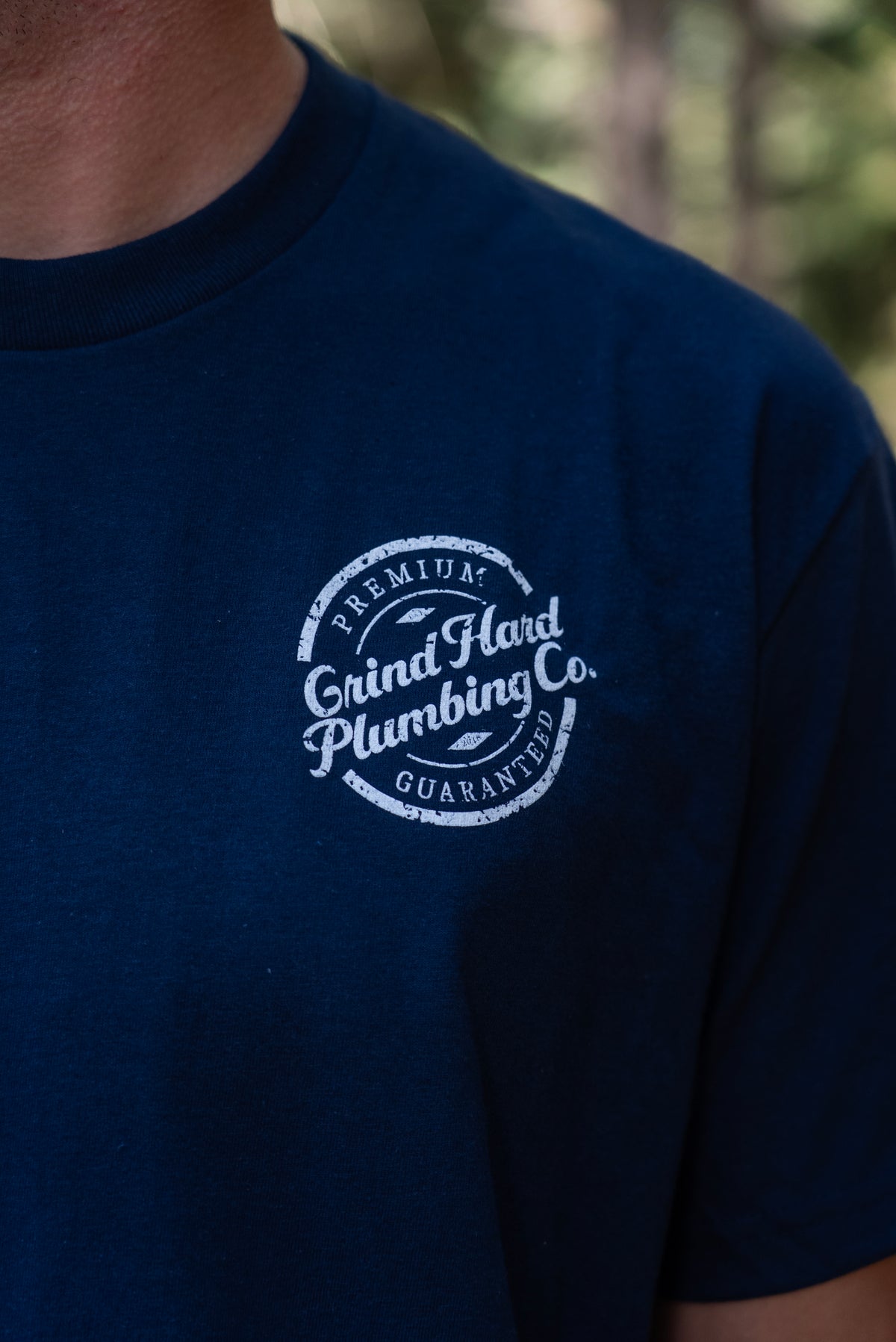 Premium stamp tee