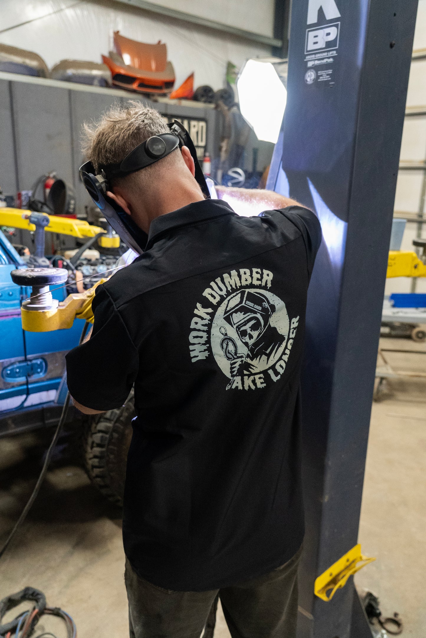 Work Dumber Workshirt Premium Edition