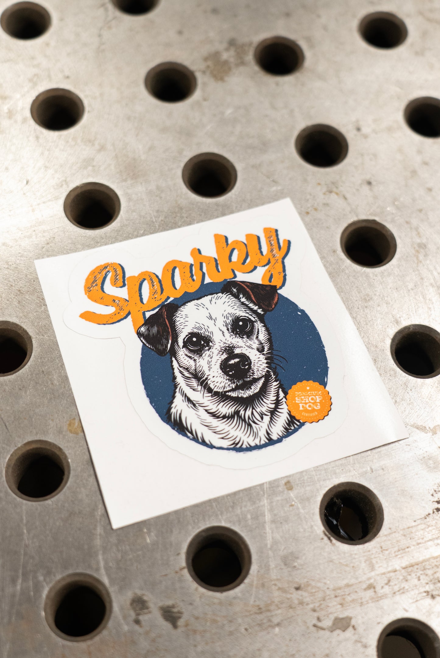 Sparky Decal