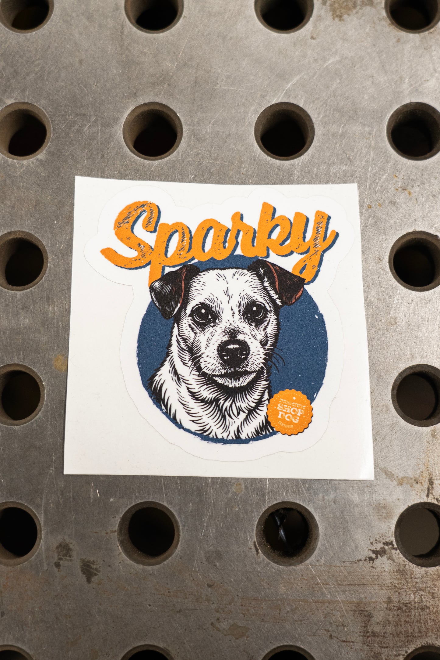 Sparky Decal