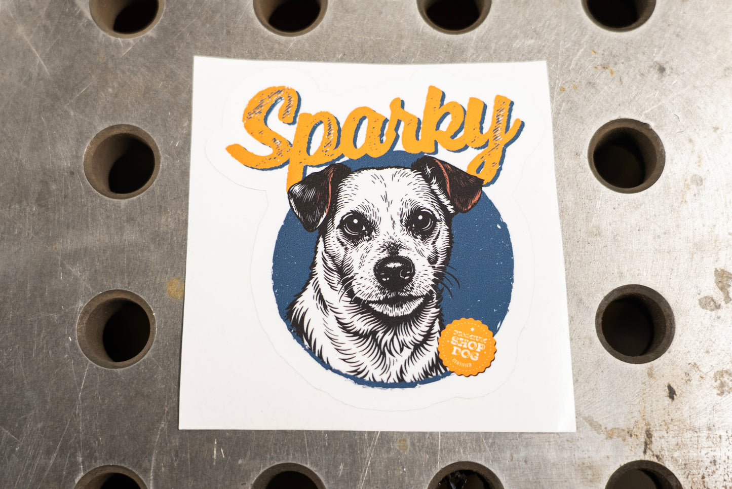Sparky Decal