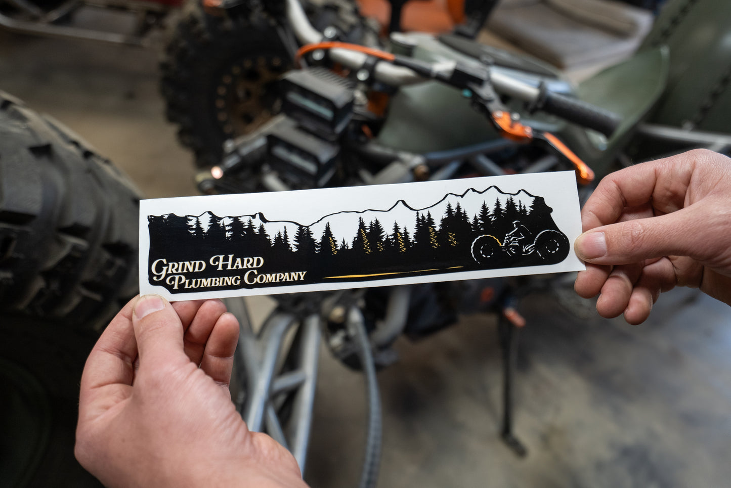 OUR MOUNTAINS BUMPER STICKER