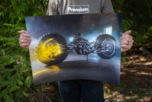 MONSTER CHOPPER WALL POSTER