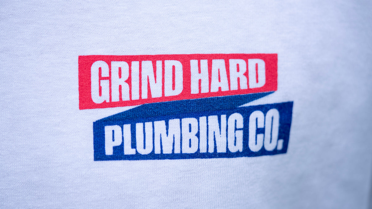 Grind Hard Plumbing Co AMERICAN MONSTER CHOPPER TEE – Grind Hard Plumbing Co