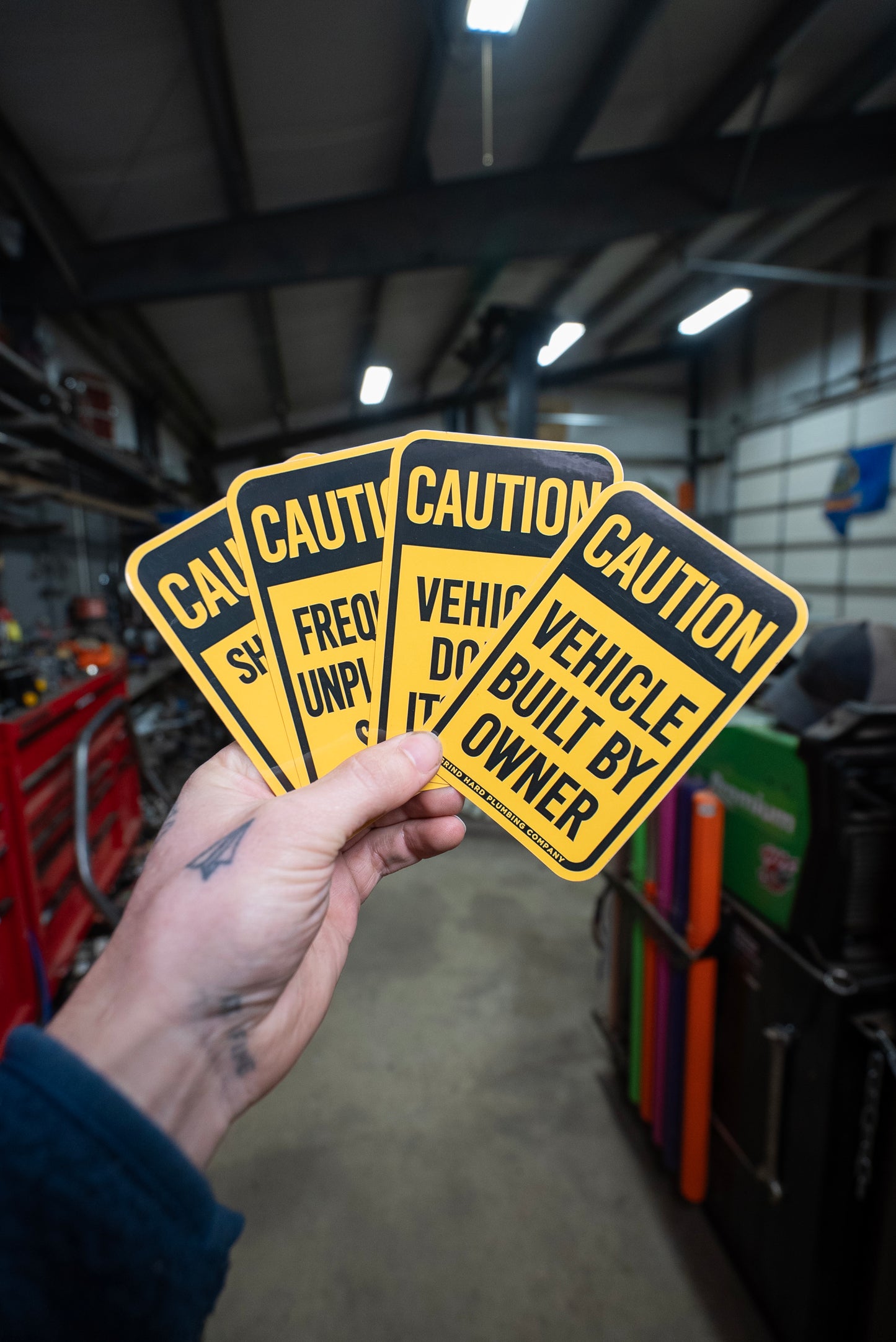 Caution Sticker Pack