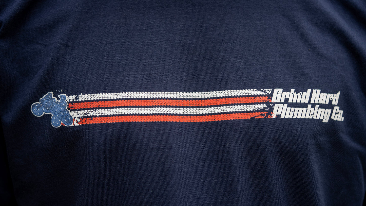 WHEELIES AND STRIPES TEE