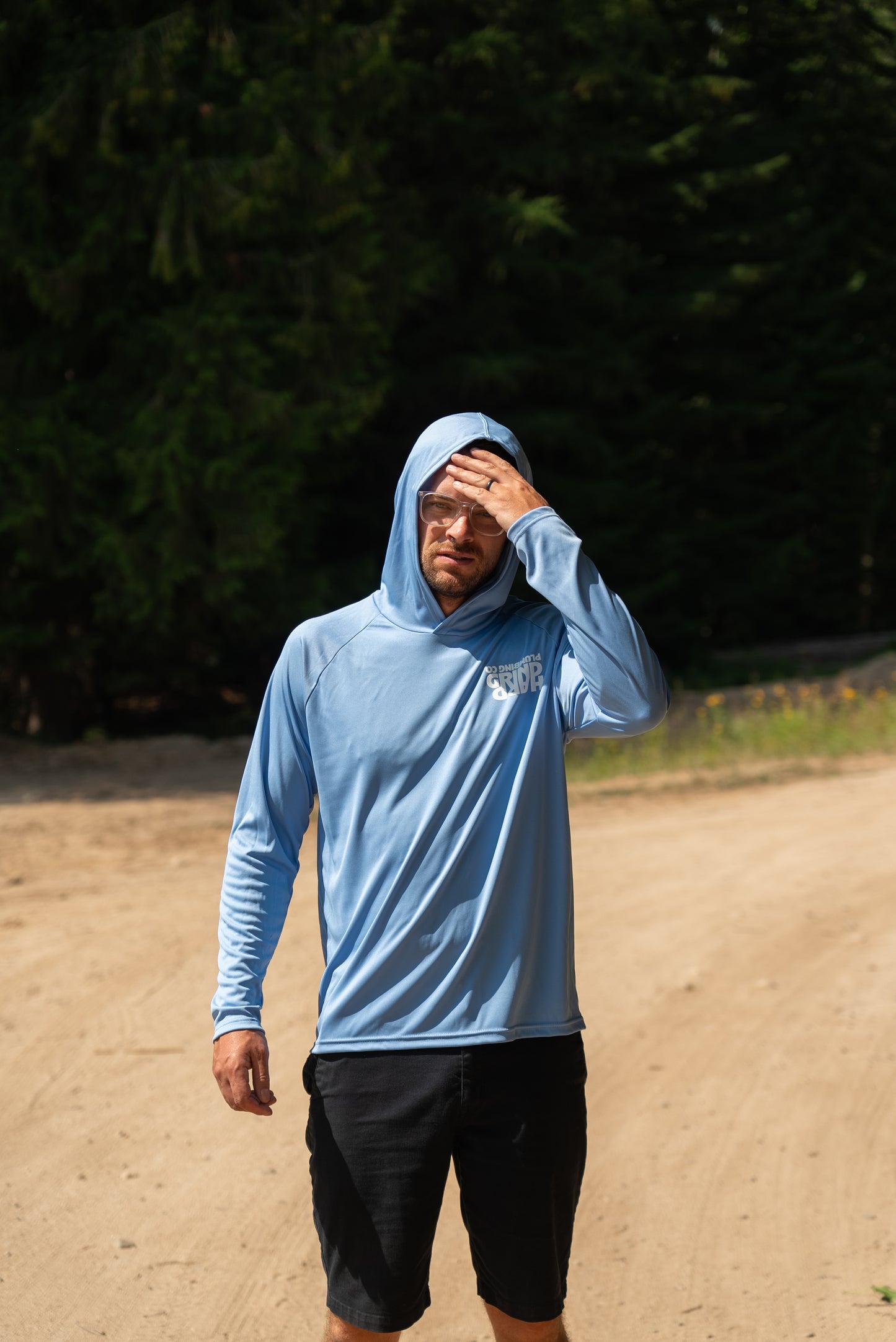 HOODED SUN SHIRT