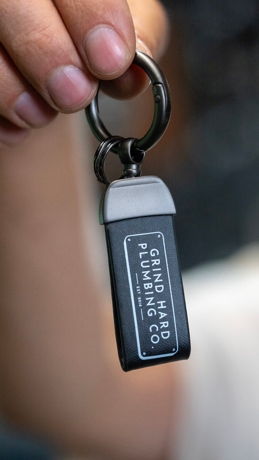 LEATHER KEY TAG