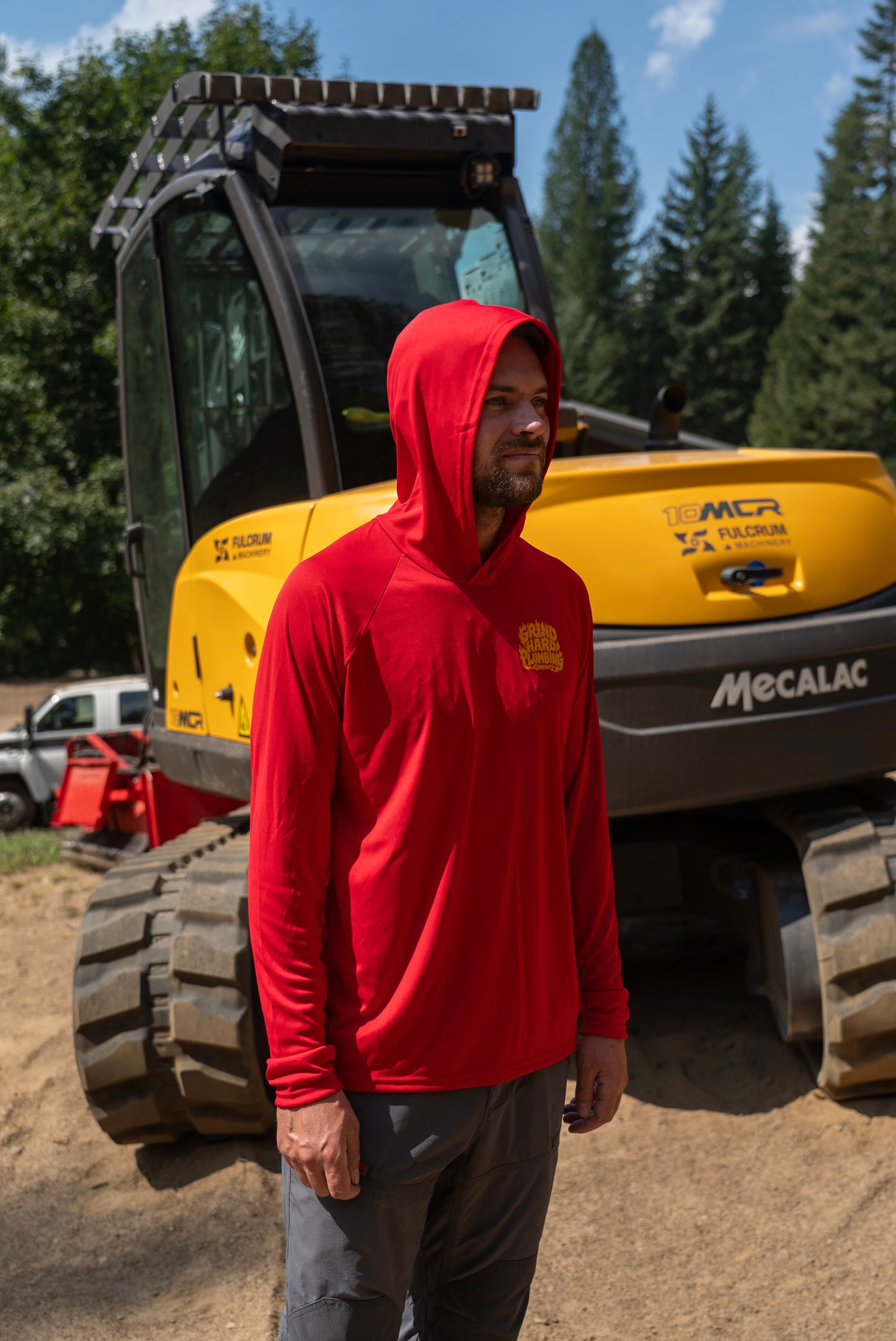 Hooded Fire Sunshirt
