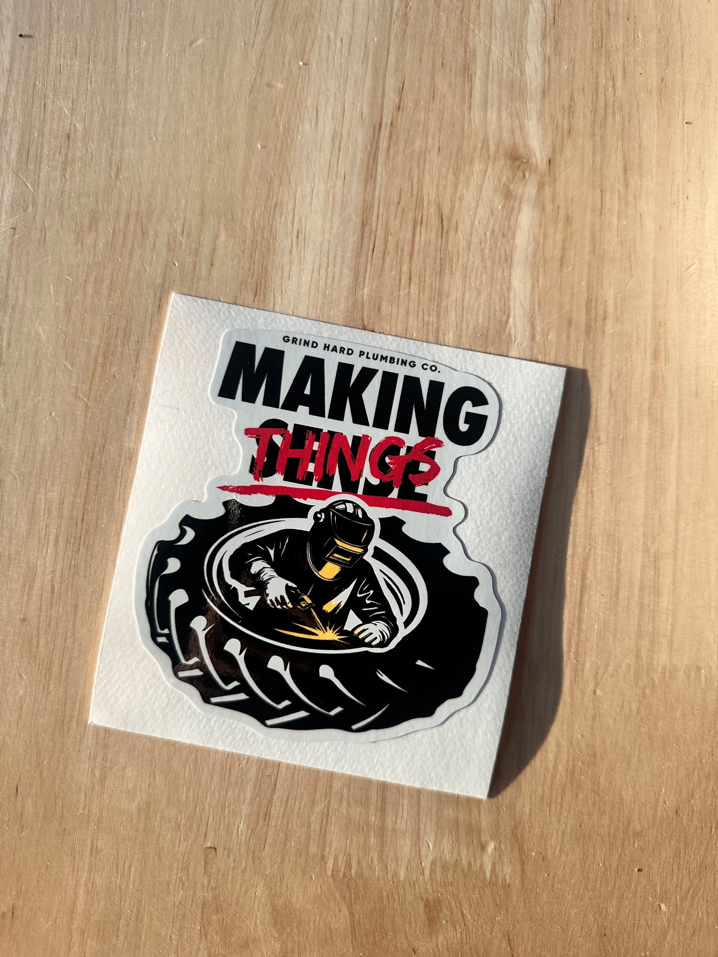 MAKING THINGS DECAL