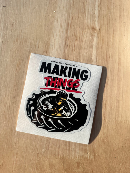 MAKING THINGS DECAL