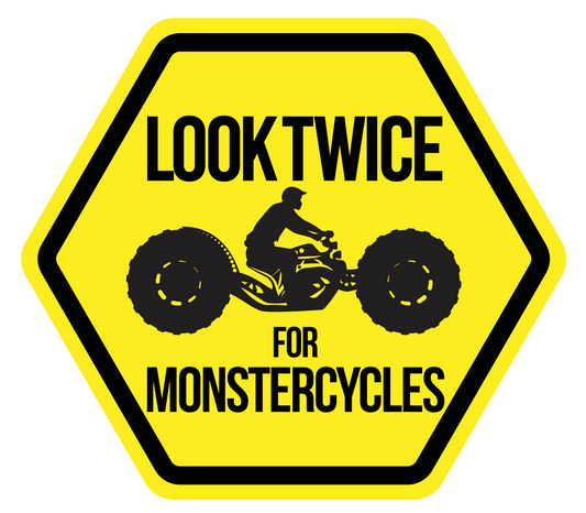 LOOK TWICE DECAL