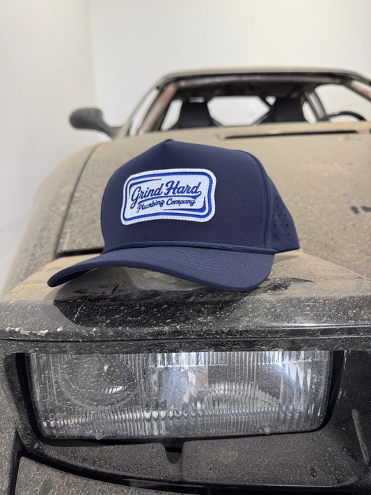 Blue performance hat
