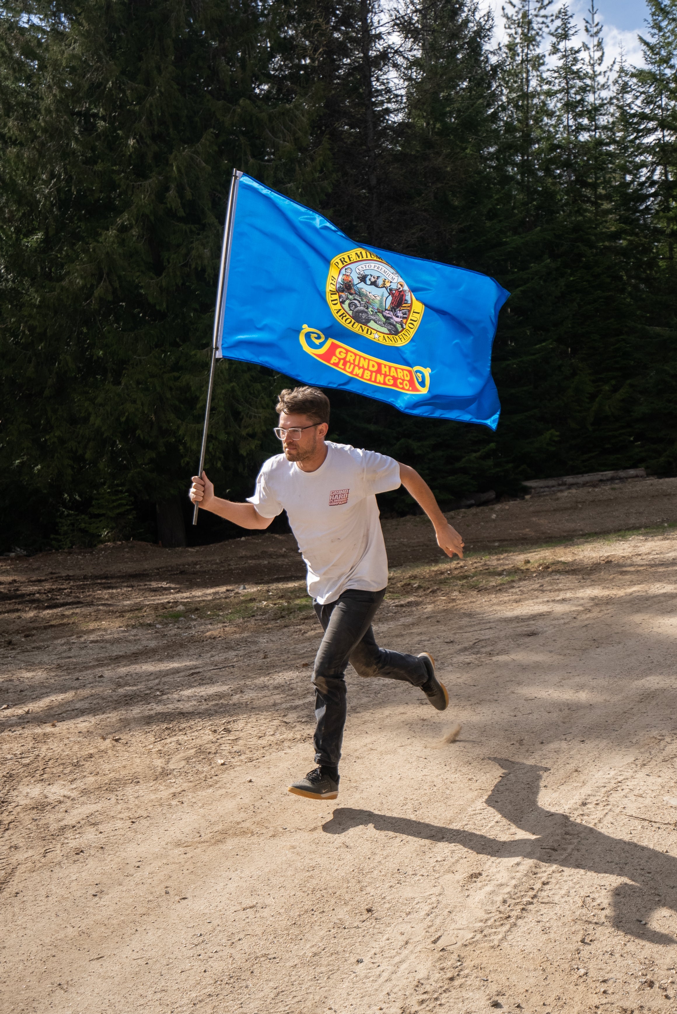 Grind Hard Flag – Grind Hard Plumbing Co